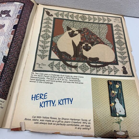 2 Lady's Circle Patchwork Quilts Magazines Dec 1992 & April 1993 Quilt Patterns - Picture 9 of 11